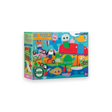 eeBoo Pets In Motion 20pc Puzzle