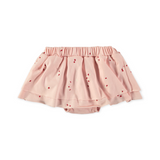 Babyclic Petals Flutter Sleeve Top & Skirted Bloomer Set ~ Pink
