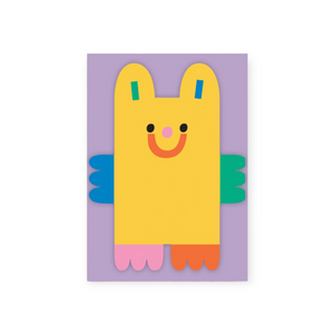 Wrap Bear Concertina Fold Out Birthday Card