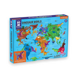 Mudpuppy Dinosaur World Geography Puzzle