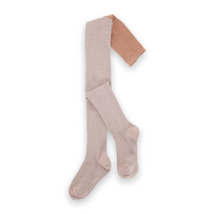 Molo Girls Glitter Tights ~ Rose Mist