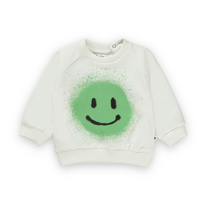 Molo Baby Disc Sweatshirt & Simeon Sweatpants Set ~ White Star