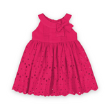 Mayoral Baby Girl Eyelet Dress ~ Fuchsia