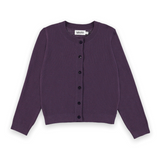 Molo Girls Grace Cardigan 7-12 ~ Night Purple