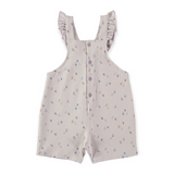 Babyclic Flutter Sleeve Short Overalls ~ Lavender