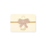 Tun Tun Knit Bow Baby Headband