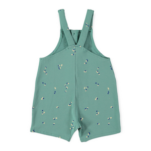 Babyclic Dots Short Overalls ~ Green