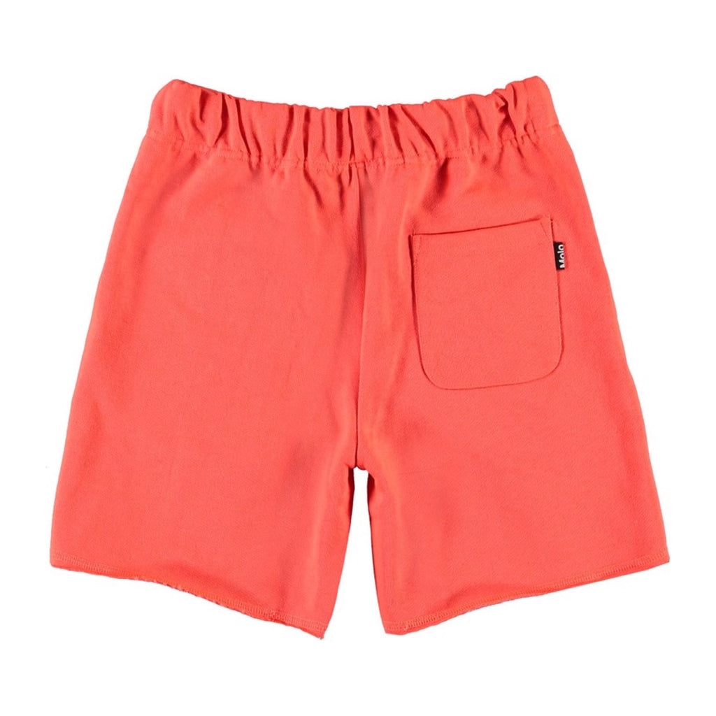Molo Boys Adian Soft Shorts ~ Neon Coral