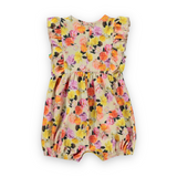 Molo Baby Felicia Printed Short Romper ~ Baby Roses