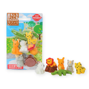 Bcmini Iwako Safari Eraser Set