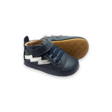 Old Soles Baby Bolted Sneakers ~ Navy/Silver
