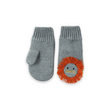 Zoocchini Knit Mittens ~ Leo the Lion