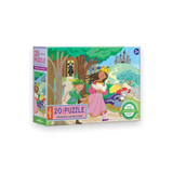 eeBoo Princess Adventure 20pc Puzzle