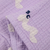 Bobo Choses Baby Printed Gauze Dress ~ Waves/Lilac
