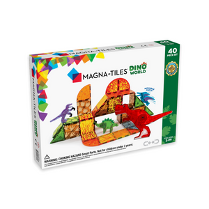 Magna-Tiles Dino World 40 Piece Set