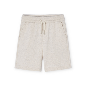 Mayoral Boys Basic Fleece Sweatshorts ~ Light Heather Grey