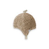 Snug Fuzzy Fleece Hat ~ Taupe