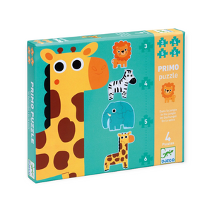 Djeco In the Jungle Progressive Puzzle