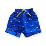Mish Baby Swim Trunks ~ Blue/Scooters