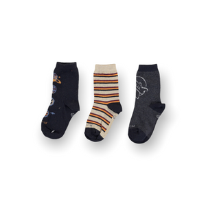 Mayoral Boys Socks 3 Pack ~ Space/Navy