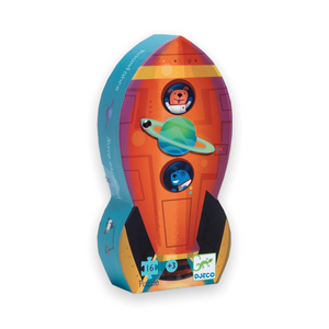 Djeco Spaceship Silhouette Puzzle
