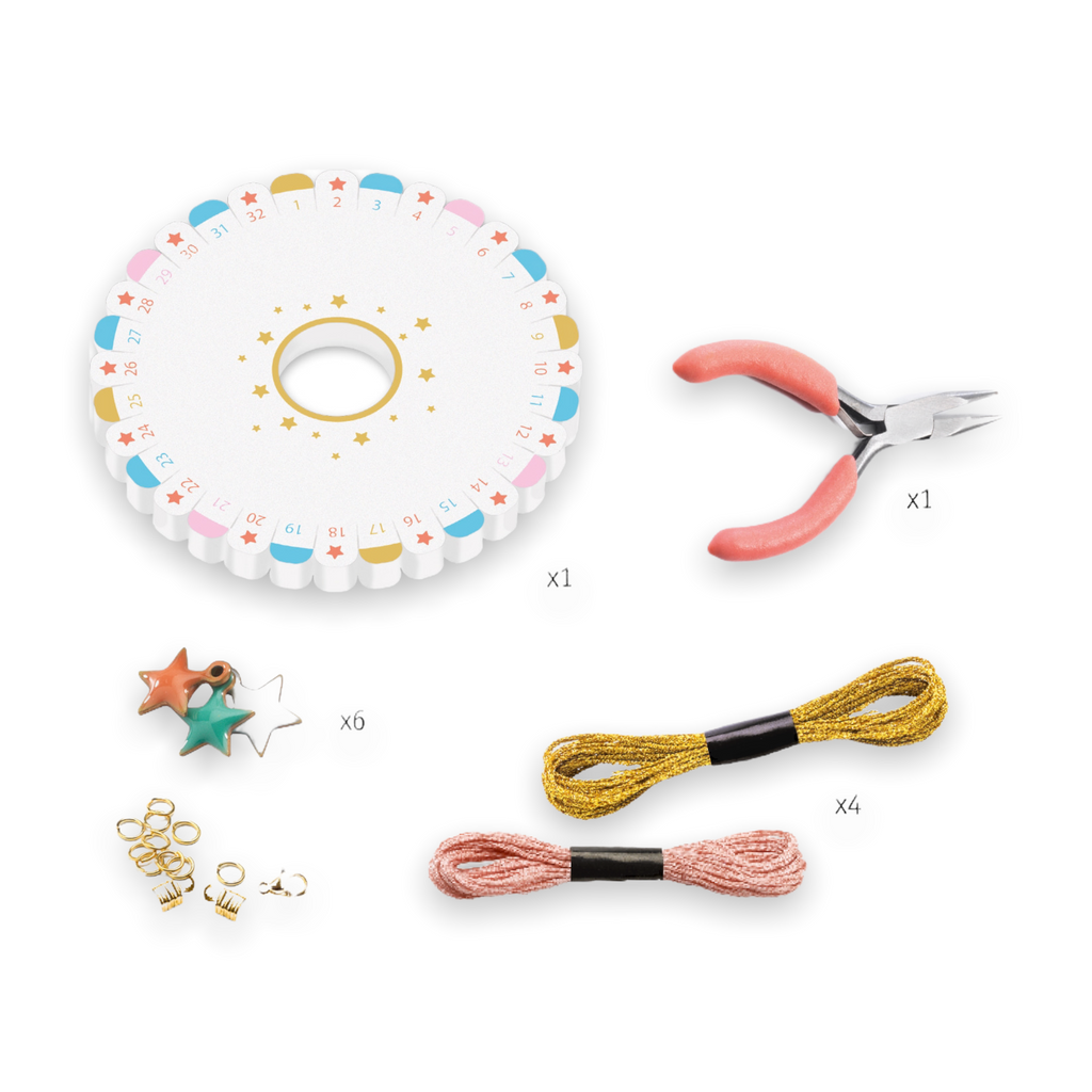 Djeco Celeste Bracelets Jewelry Craft Kit