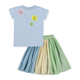 Molo Ranva Tee & Bess Skirt 7-12 ~ Windy/Pale Pear