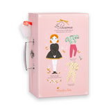 Moulin Roty Blanche's Wardrobe Doll & Suitcase Set
