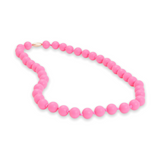 Chewbeads Jane Teething Necklace ~ Punchy Pink