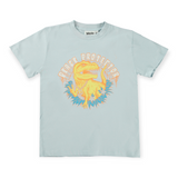 Molo Roxo s/s Tee ~ Peace Dino Iced Blue