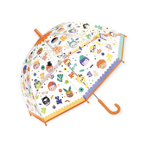 Djeco Color Changing Umbrella ~ Faces