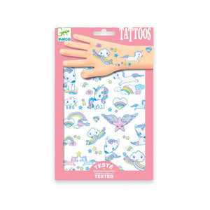 Djeco Unicorns Glitter Tatoos