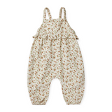 Rylee + Cru Baby Kingsley Ruffle Jumpsuit ~ Kumquat