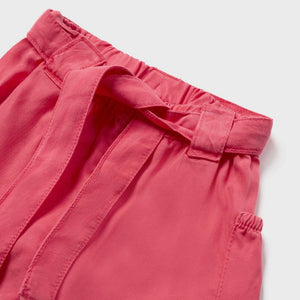 Mayoral Baby Girl Tencel Shorts ~ Watermelon