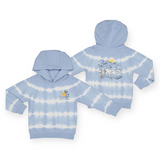 Mayoral Boys Tie Dye Hoodie & Shorts Set ~ Wave Blue