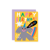 Wrap Happy Birthday Woof Birthday Card