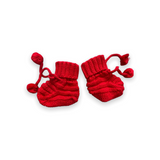 Estella Hand-Knit Baby Booties
