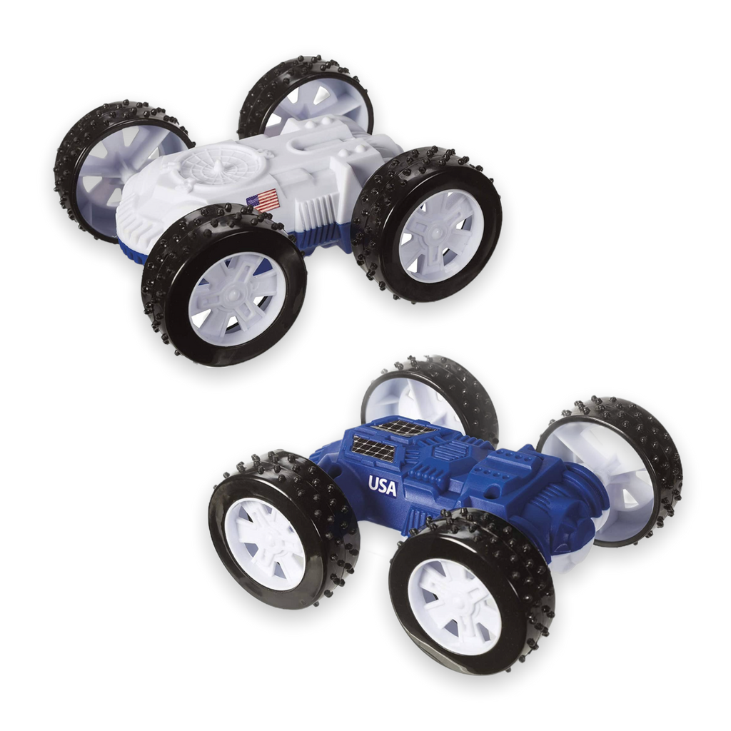Toysmith Mars Rover Small Flip Car – Born Yesterday
