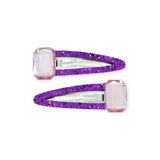 Milk x Soda Dia Gemstone Hair Clip Duo
