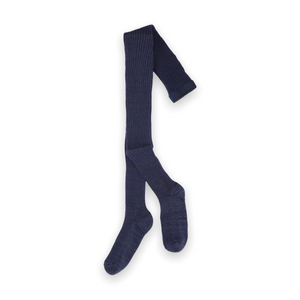 Molo Girls Glitter Ribbed Tights ~ Warm Blue