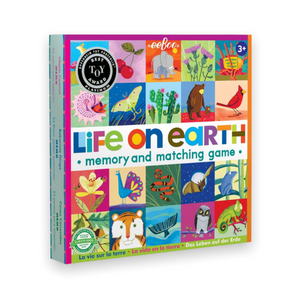 eeboo Life On Earth Memory & Matching Game