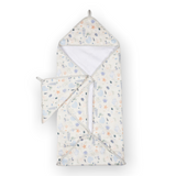 Loulou Lollipop Hooded Towel Set ~ Seashells