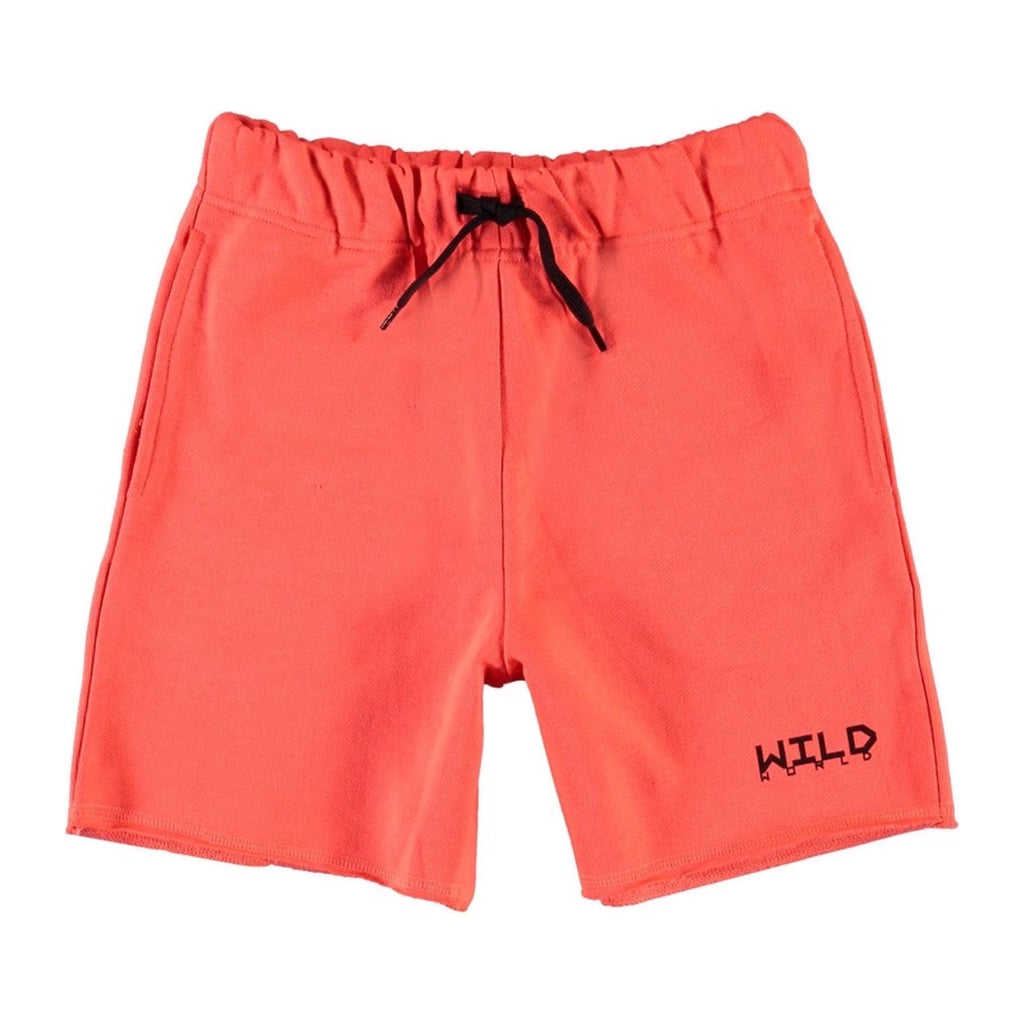 Molo Boys Adian Soft Shorts ~ Neon Coral