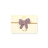 Tun Tun Knit Bow Baby Headband