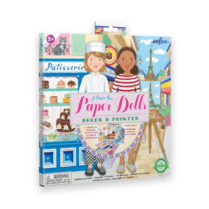eeboo Paper Dolls A Day in Paris