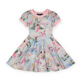Rock Your Kid Fairy Tales s/s Dress ~ Pink Multi