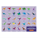 Mudpuppy Dinosaur World Geography Puzzle