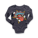 Rowdy Sprout Baby l/s Onesie ~ Rolling Stones