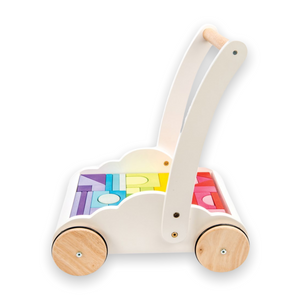 Le Toy Van Rainbow Cloud Walker w/ Blocks