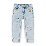 Rock Your Kid Pale Blue Ripped Jeans 7-12